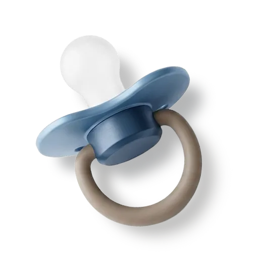 Pacifier with $1,000 initial deposit badge
